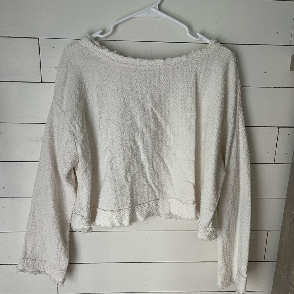 Free People Textured Blouse